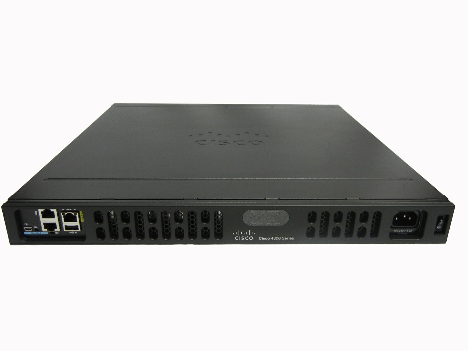 【中古】Cisco ISR4331/K9 （ipbasek9/securityk9/hseck9/FL-4330-PERF-K9） サービス統合型ルータ