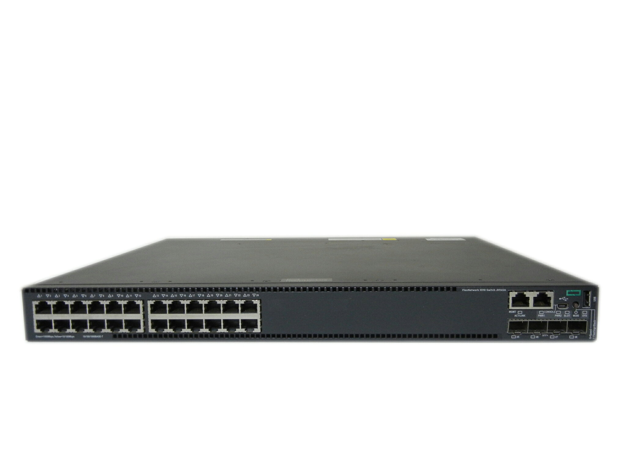 HPE 5510 24G-4SFP+ HI Switch (JH145A) JH155Aモジュール付き