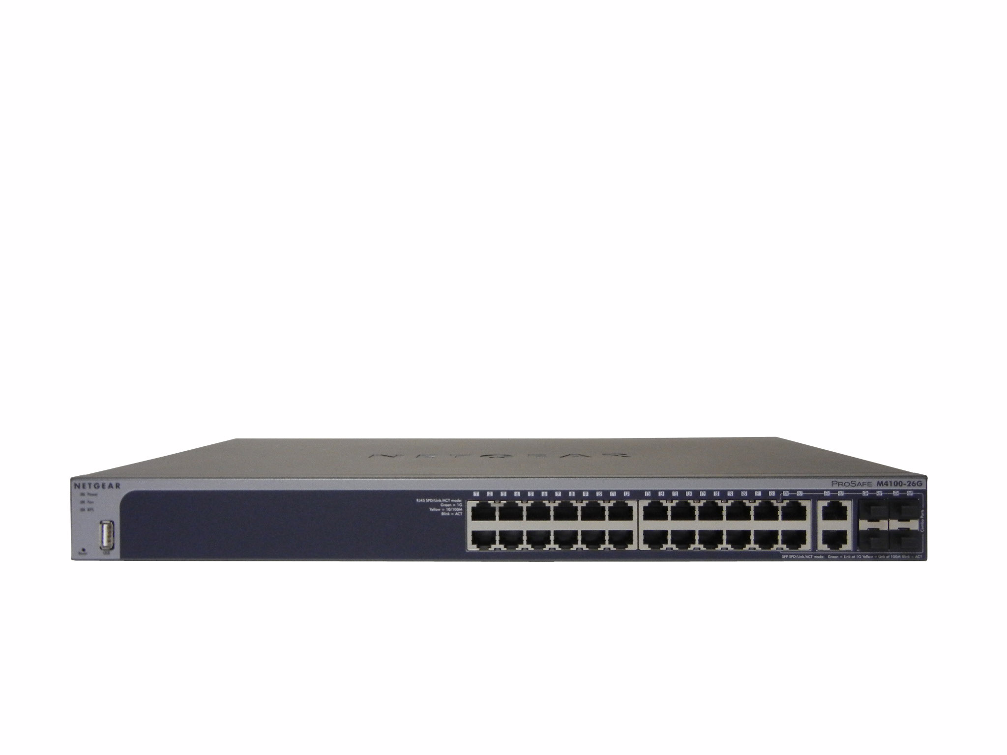 NETGEAR PROSAFE M4100-26G (GSM7224v2h2) レイヤー2+ マネージスイッチ