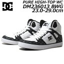 【最大1000円クーポン5/6まで】ディーシーシューズ DM236013 PURE HIGH-TOP WC ユニセックス メンズ レディース スニーカー 靴