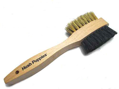 230428【P5倍!マラソン期間!要エントリー】ハッシュパピー HUSH PUPPIES オリジナル 専用ブラシ シューケア アクセサリー【靴・お手入れ用品】