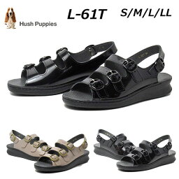 ハッシュパピー 【P5倍!マラソン期間!要エントリー】ハッシュパピー Hush Puppies L-61T バックルタイプサンダル レディース 靴