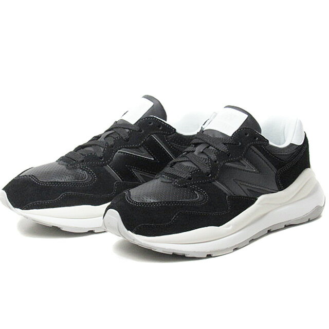 【最大1000円クーポン5/20まで】ニューバランス new balance M5740 SLB BLACK ランニングスタイル レザースニーカー ワイズ:D ユニセックス メンズ レディース 靴