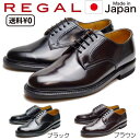 【P5倍 マラソン期間中】リーガル REGAL メンズビジネス 定番 プレーントゥ 2504 NA