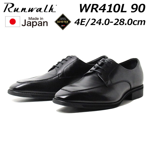 【最大1000円クーポン5/20まで】アシックス ランウォーク WR410L RUNWALKWALKING SHOES GORE-TEX 外羽根Uモカデザイン 防水 4E ビジネスシューズ メンズ 靴