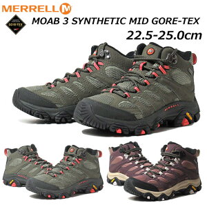 【あす楽】メレル MERRELL J500182 J500184 モアブ 3 シンセティック ミッド ゴアテックス ハイキングシューズ レディース 靴