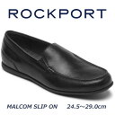 【最大1200円クーポン5/1まで】ロックポート ROCKPORT CJ2275 マルコム スリッポン ドライビングデザインシューズ ビジネス 旅行 衝撃吸収 メンズ 靴