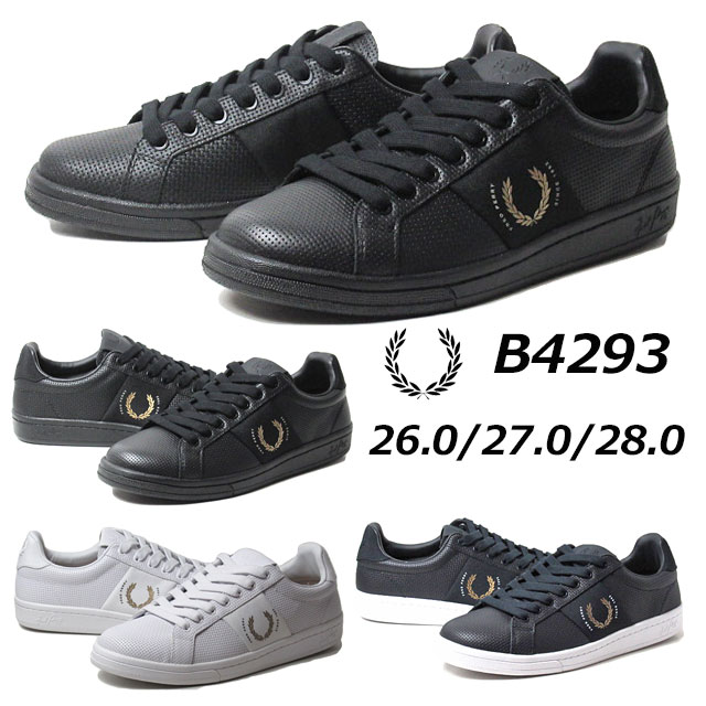 P5!ޥ饽!ץȥ꡼ۥեåɥڥ꡼ FRED PERRY B4293 B721 Pique Emboss Lea/Branding ˡ  