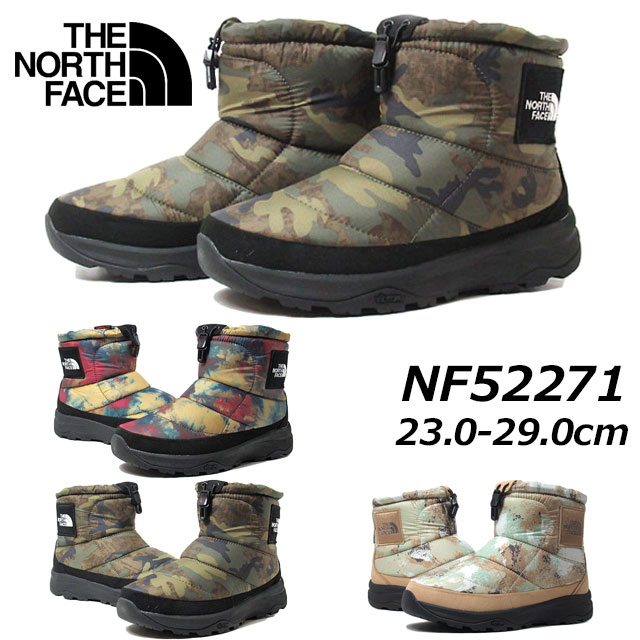 【P5倍!マラソン期間!要エントリー】ザ ノース フェイス THE NORTH FACE NF52271 ヌプシ ブーティ ウォータープルーフ ロゴ ショート スペシャルエディション スノーブーツ ユニセックス 靴