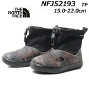 【お得なクーポン配布中5/6まで】ザ・ノース・フェイス THE NORTH FACE NFJ52193ベース キャンプ ブーティ ショート WP SE 防水シュ...