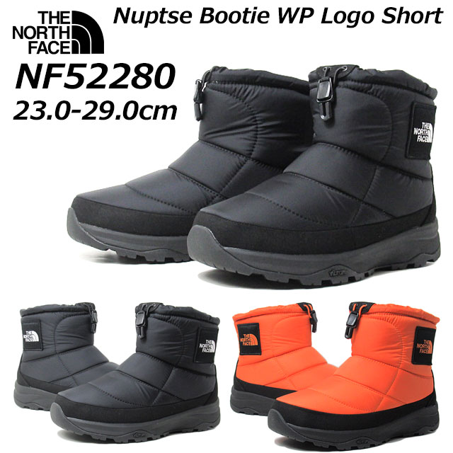 【あす楽】ザ ノース フェイス THE NORTH FACE NF52280 ヌプシ ブーティ ウォータープルーフ ロゴ ショート ユニセックス メンズ レディース スノーブーツ 靴