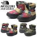 楽天SHOES　WAN楽天市場店【最大1000円クーポン5/6まで】ザ ノース フェイス THE NORTH FACE NFJ52281 ヌプシ ブーティ ロゴ ショート SE ウィンターブーツ キッズ 靴