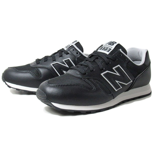 楽天SHOES　WAN楽天市場店【P5倍!マラソン期間!要エントリー】ニューバランス new balance ML373 PK2 ブラック ランニングスタイル スニーカー メンズ レディース 靴