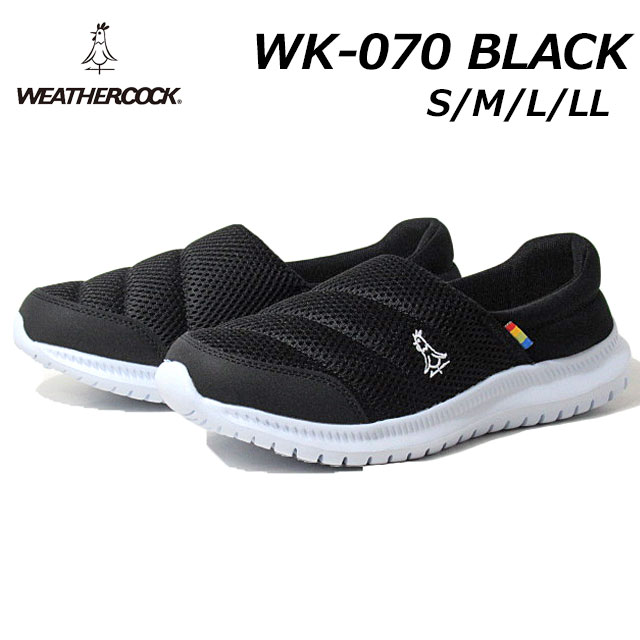 【P5倍 6/1限定】ウェザーコック WEATHERCOCK footwear WK-070 カジュアルスニーカー スリッポン シューズ メンズ 軽量 靴