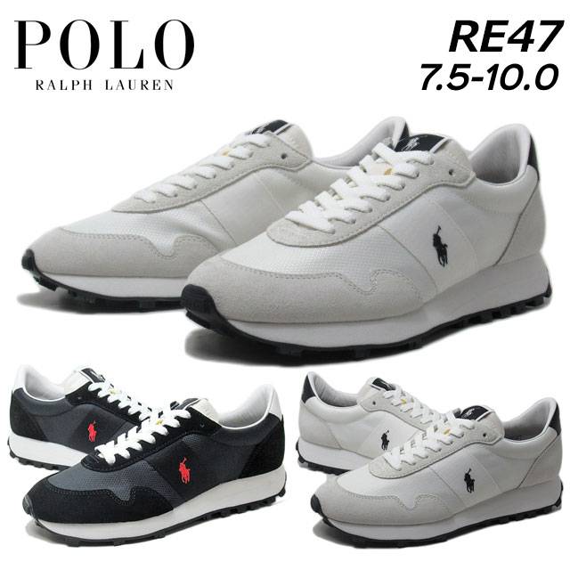 《SALE品》【最強翌日配送】ポロラルフローレン POLO RALPH LAUREN PRL TRAIL125 RE47 ライフスタイルスニーカー メンズ 靴