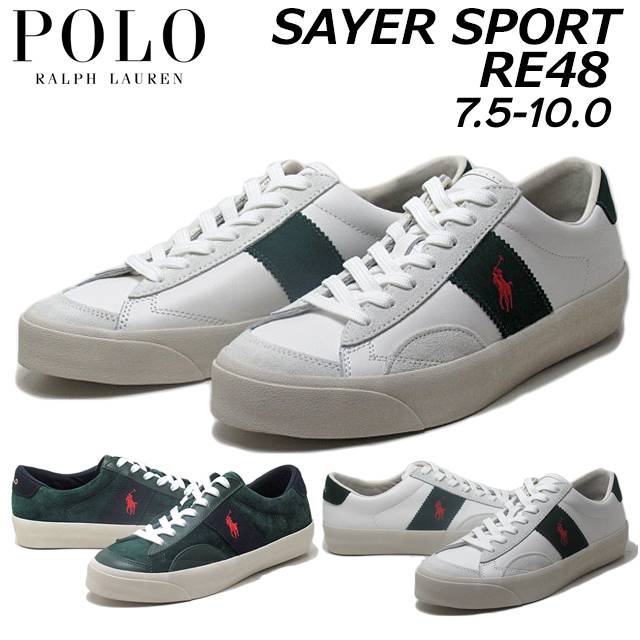 《SALE品》【最強翌日配送】ポロラルフローレン POLO RALPH LAUREN RE48 D セイヤースポーツ SAYER SPORT スニーカー メンズ