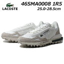 【P5倍!マラソン期間!要エントリー】ラコステ LACOSTE 46SMA0008 ELITE ACTIVE 223 1 SMA スニーカー メンズ 靴