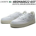 【お得なクーポン配布中7/18まで】ラコステ LACOSTE 48SMA0022 L001 SET 224 5 SMA レザースニーカー メンズ 靴