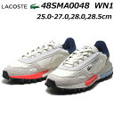 【P5倍!マラソン期間!要エントリー】ラコステ LACOSTE 48SMA0048 ELITE ACTIVE 224 1 SMA ランニングデザイン スニーカー メンズ 靴