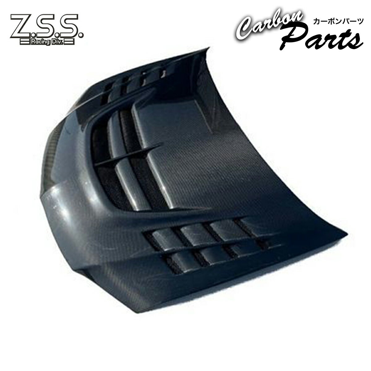 Rakuten - Z.S.S. ZSS CT9A ランエボ8 ランエボ9 ランサーエボリューション 綾織り ダクト付き エアロ カーボンボンネット