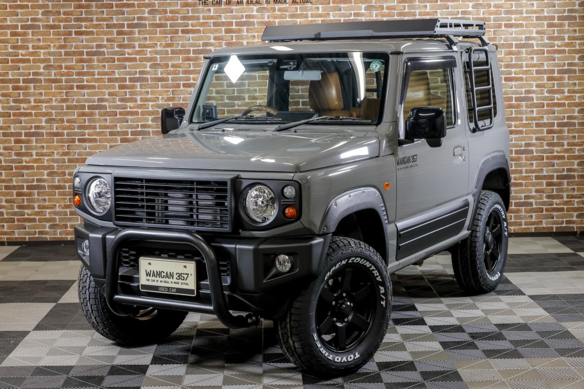 WANGAN357 ジムニー シエラ JB64W JB74W リフトアップキット インチアップキット 保安基準適合 +35mm リフトアップ ブロック