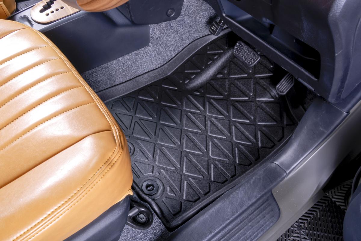 WANGAN357 NSP160V NCP160V NCP165V 160系 プロボックス 3D 立体 フロアマット フロント左右 セット ゴム素材