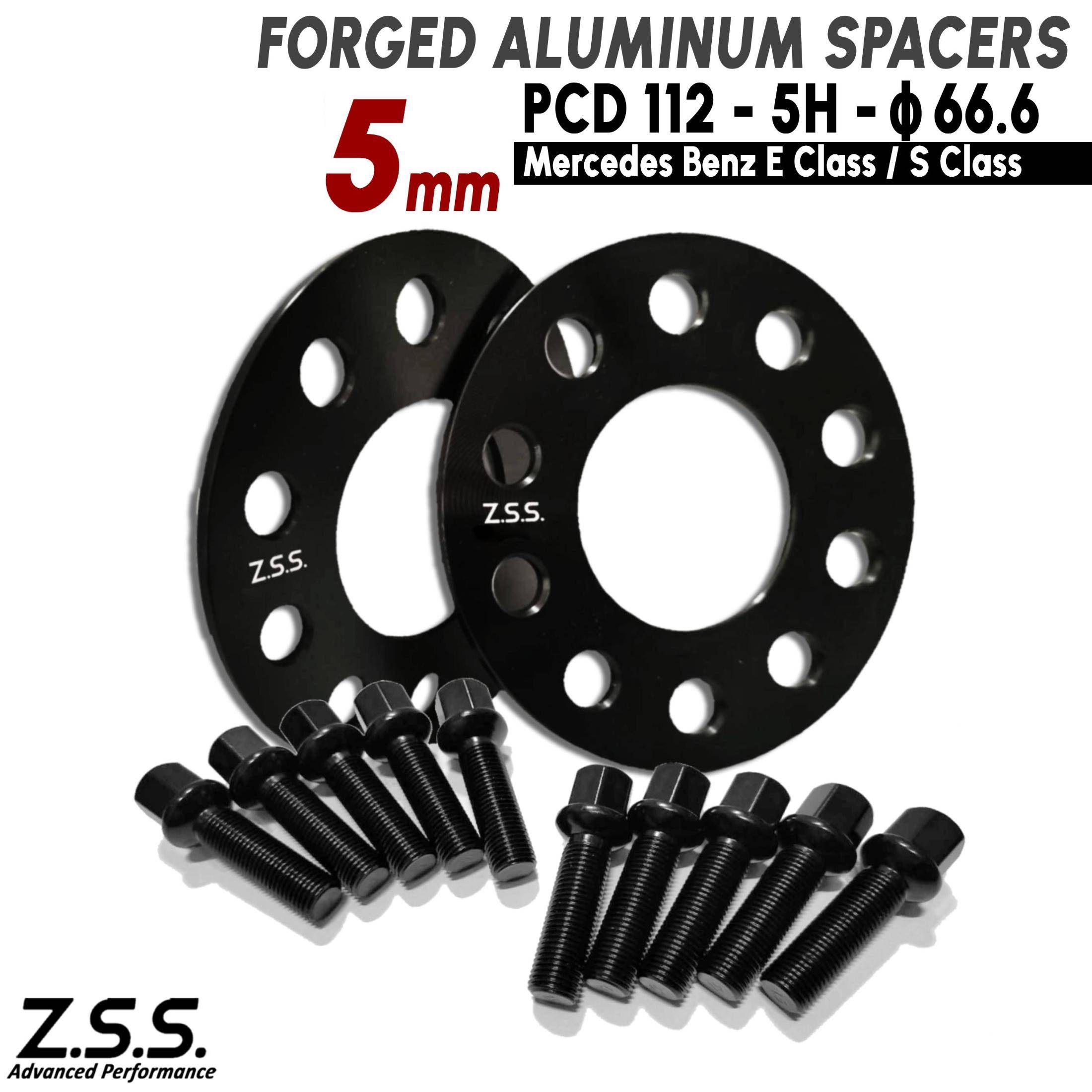 Z.S.S. AP メルセデスベンツ Eクラス Sクラス W213 W223 S63 AMG スペーサー 5mm 5x112 PCD112 ハブ径66.6φ M14xP1.50 R14ボルト付き