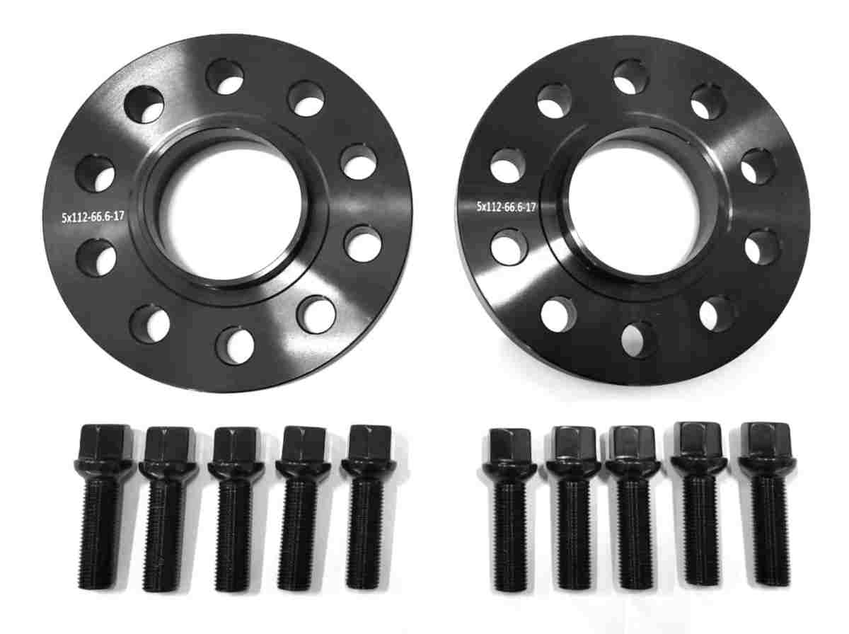Z.S.S. AP アウディ AUDI A4 A5 A6 A7 A8 RS4 RS5 RS6 RS7 スペーサー 厚み17mm PCD112 5穴 ハブ径66.6φ M14xP1.50 R13ボルト付き
