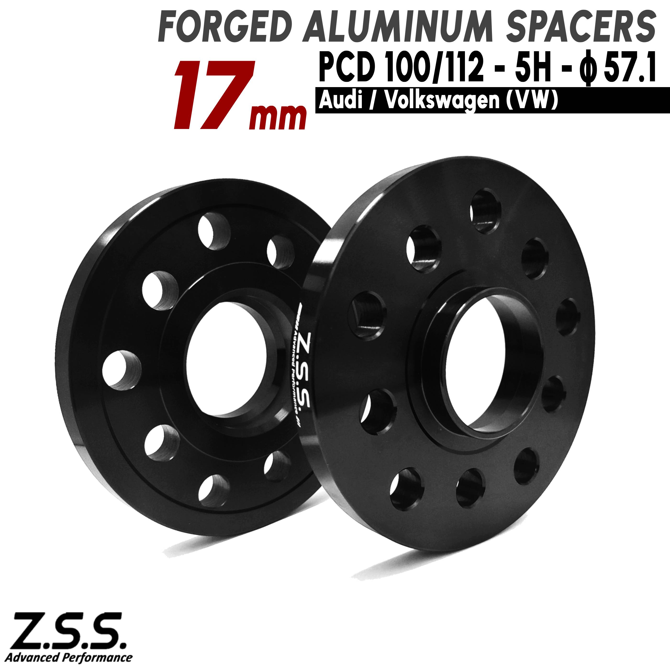 Z.S.S. AP アウディ AUDI Q3 F3 8U アドバンスド 3BA-F3DPC 3DA-F3DFGF ABA-8UCULB ABA-8UCZD 17mm スペーサー PCD112 5穴 ハブ径 57.1φ