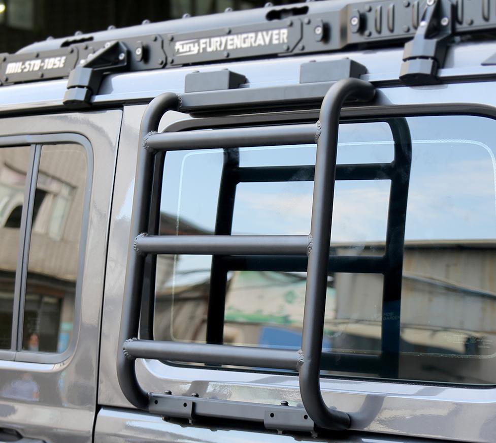 ジープ ラングラー JL アルミニウム サイド ラダー Aluminum Side Ladder JEEP WRANGLER