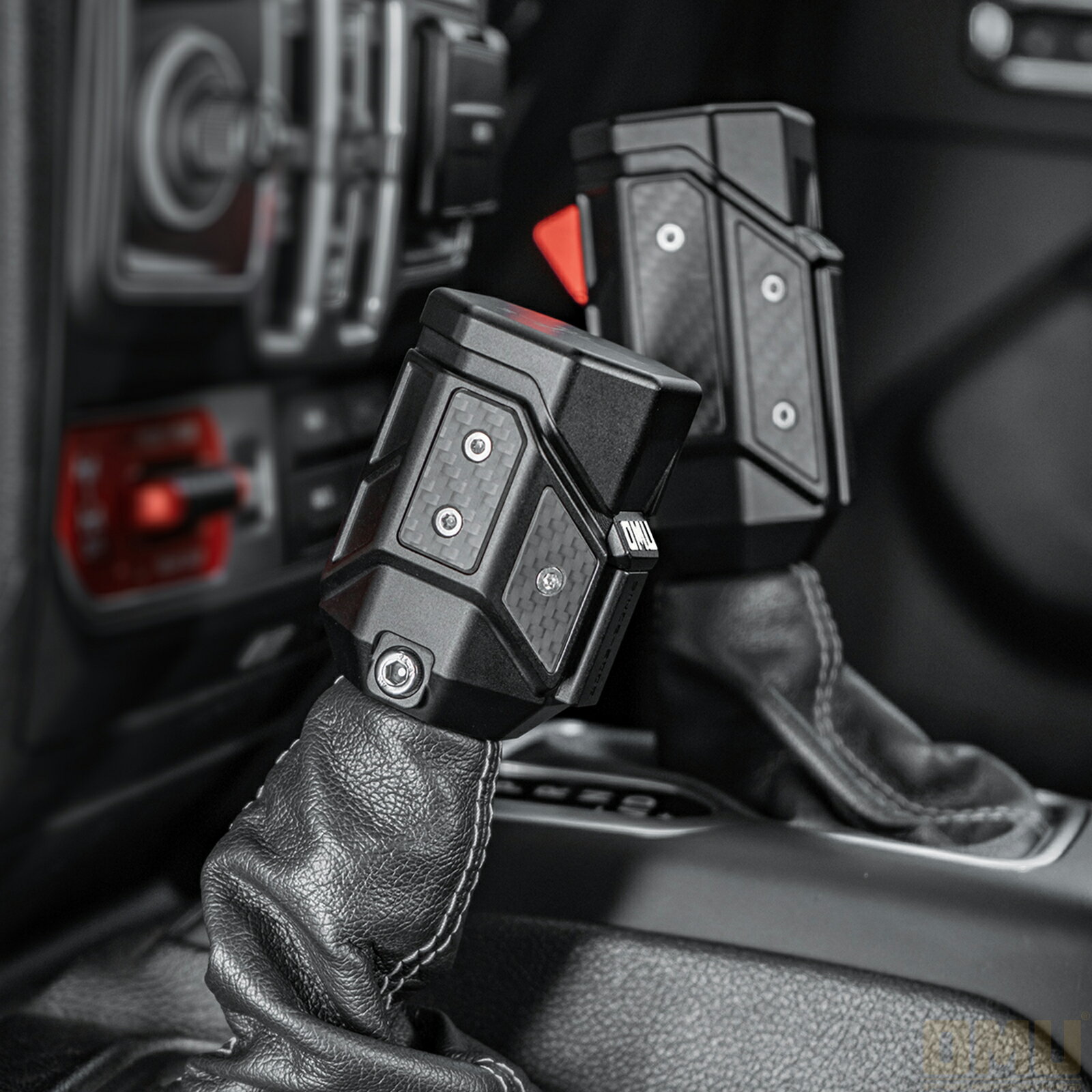 ������ ��󥰥顼 JL ����ǥ��������� JT �� �����ܥ� & ����� ���եȥΥ� �����Υ� �֥�å� JEEP WRANGLER Carbon Fiber Shift Knob