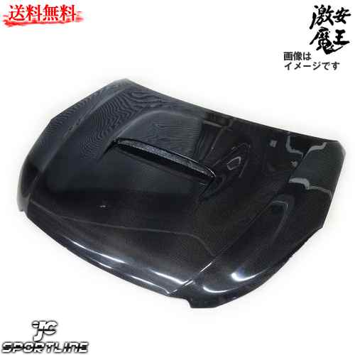 JC製 BM BR レガシィ ワゴン B4 NA用 綾織り カーボン ボンネット フード ダクト有り ドライブ おでかけ 旅行