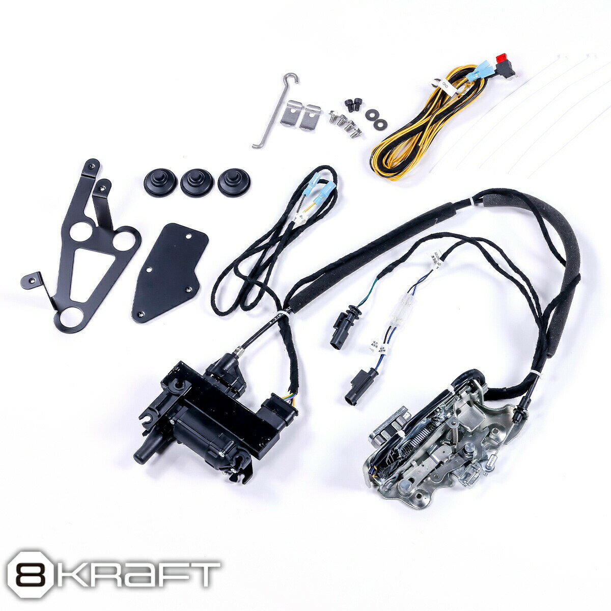 8KRAFT イージークローザー 半ドア解消 テールゲート ゲレンデ メルセデス・ベンツ Gクラス W463A W464 G500 G550 G350d G63 エイトクラフト