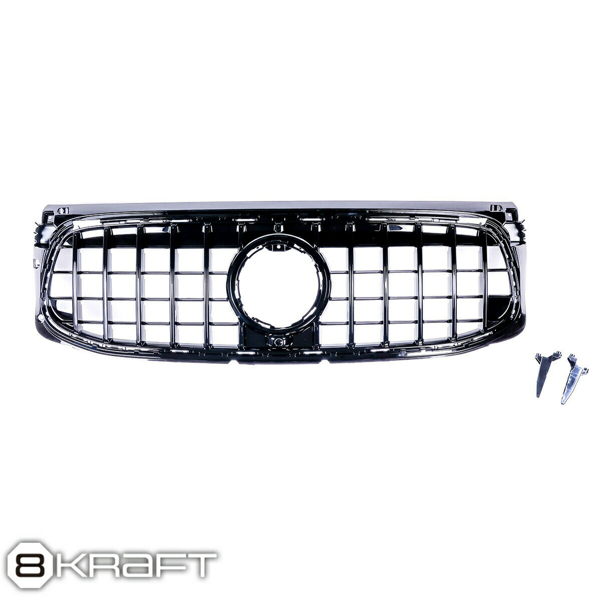 8KRAFT �ѥʥ�ꥫ���ʥ���� �֥�å� GT GRILLE ��륻�ǥ����٥�� AMG X247 GLB ���� GLB43 �����ȥ���ե�