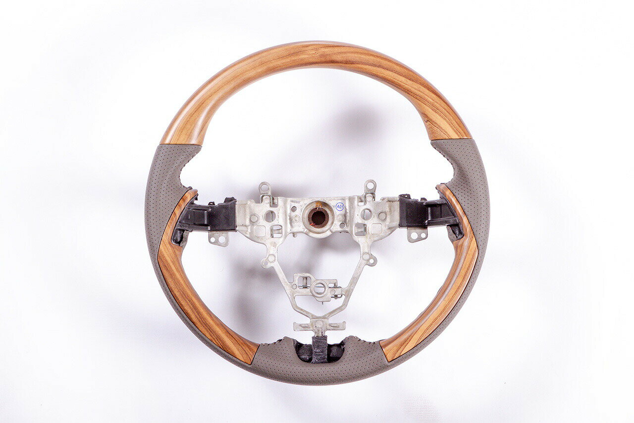 WANGAN357 JB64W JB74W JC74W ジムニー シエラ ノマド 茶木目 マット木目調 純正形状 ステアリング