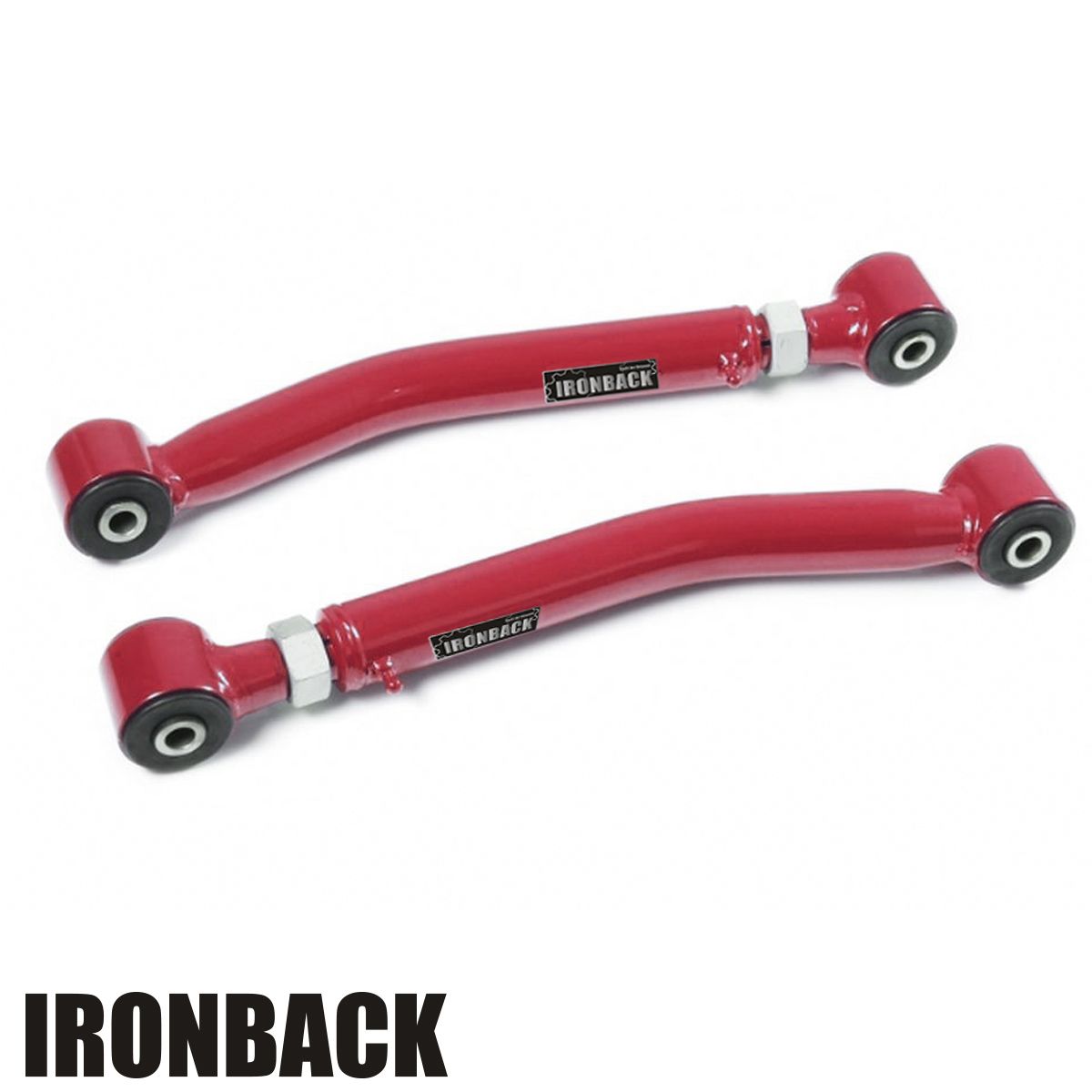 IRONBACK JK JL ラングラー リア アッパーアーム 調整式 スチール 左右セット JEEP ジープ アイアンバック