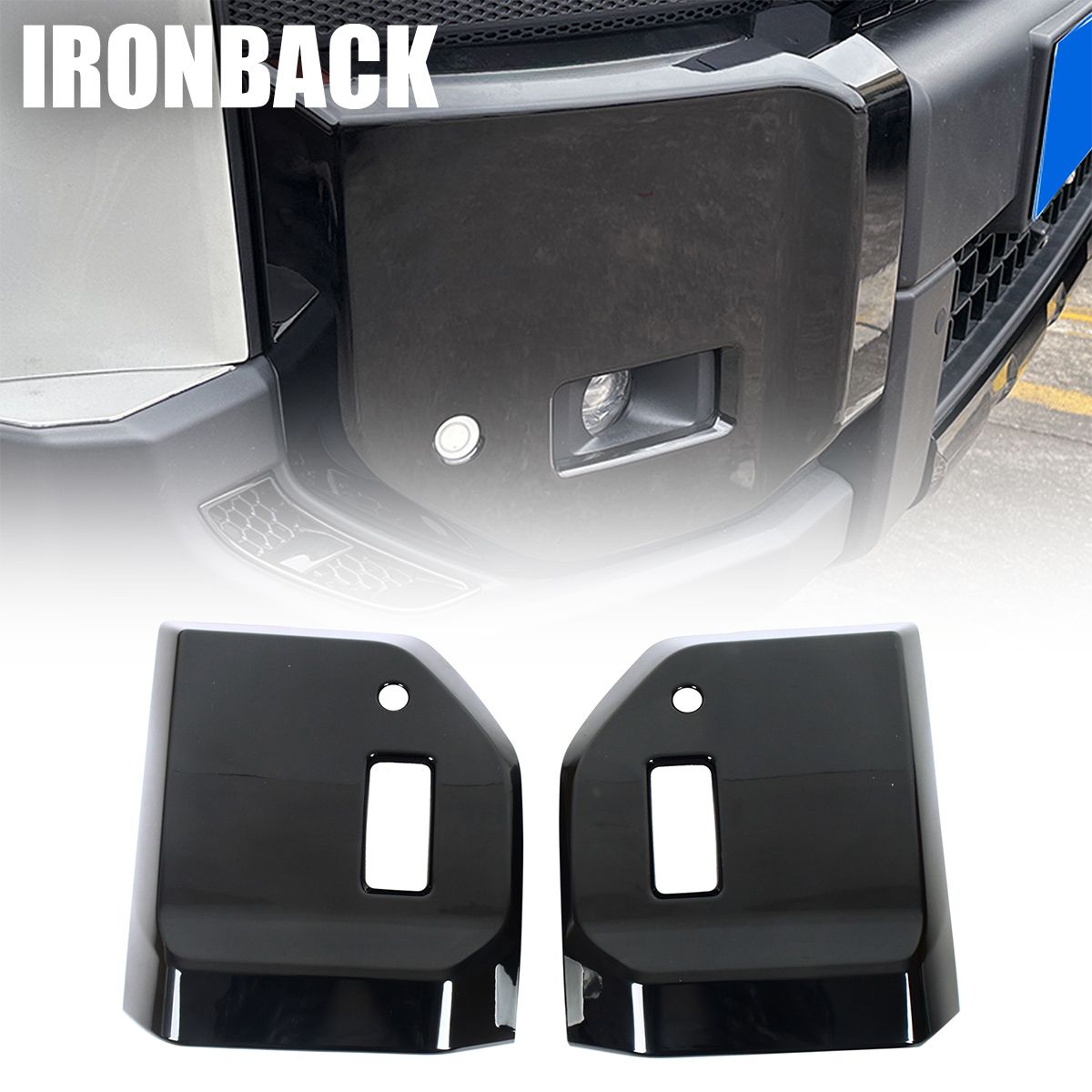 商品詳細商品説明IRONBACK（アイアンバック）フォグライトカバー（ブラック）ランドクルーザー250（GDJ250W / TRJ250W）専用｜2024年〜フロントの印象を、無骨に引き締める。フロント下部で存在感のあるフォグライト周りを、キズや汚れから守りつつ、よりタフな表情へとアップデートするIRONBACKのフォグライトカバー。ブラック仕上げがフロントフェイス全体を引き締め、ランドクルーザー250の迫力をさらに強調します。■ 商品特長フォグライト周りをしっかり保護飛び石や泥汚れ、日常使用で入りやすい小キズを軽減。ランクル250 専用設計GDJ250W / TRJ250W専用設計により、純正形状に自然にフィット。ブラック仕上げで精悍な印象にフロント下部をブラックアウトし、無骨で引き締まったフェイスデザインを演出。軽量・高耐久ABS素材（約1kg）耐久性に優れたABS素材を採用し、車両への負担を抑えながら高い実用性を確保。左右2ピースセット左右セット構成で、バランスの取れた仕上がり。■ 製品仕様商品名：フォグライトカバーカラー：ブラック素材：ABS重量：約1kgセット内容：左右2ピース■ 注意事項※本製品はフォグライト周りの保護およびドレスアップを目的としたパーツです。※装着前に取付面の汚れ・油分を必ず除去してください。※車両個体差により、装着感に若干の差が生じる場合があります。管理番号IRBH0028メーカーIRONBACK (アイアンバック)商品名フォグライトカバー ブラック　適合車種ランドクルーザー （ランクル）250　ラインナップ型式GDJ250W TRJ250W年式2024年〜 ※2026年1月時点グレード-備考-取付位置-表面仕上げ-サイズ-重量約1kg素材/材質ABSセット内容左右2セット