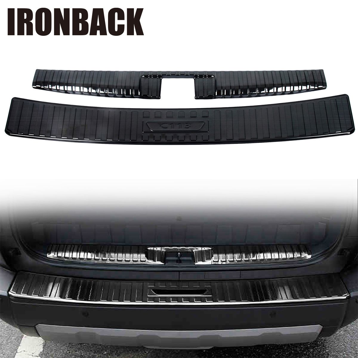 IRONBACK ��󥯥� 250 �ꥢ�Х�ѡ������� �����åեץ졼�� ���ɥ��롼���� GDJ250W TRJ250W ����ʡ�+��¦ 2���åȥ�������Х�...