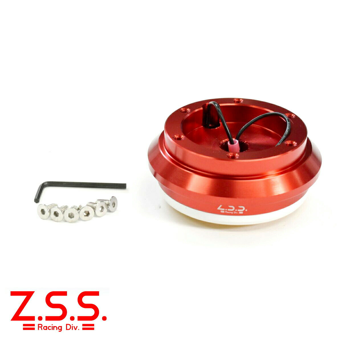 Z.S.S. ZSS ショート ステアリングボス ハンドルボス アルミ 薄型 ホンダ用 SRSエアバック無 EG6 EG9 EJ1 EJ4 CRX CR-X DB8 DC2 BB