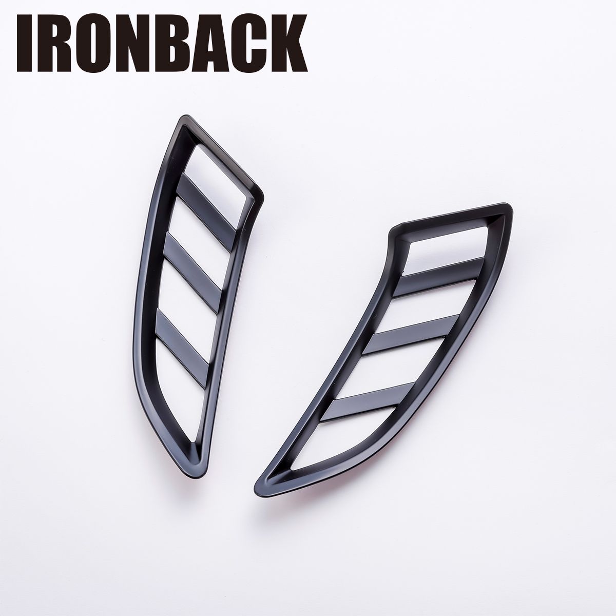 Rakuten - IRONBACK ランドクルーザー ランクル250 GX VX ZX フロントバンパーガーニッシュ サイドバンパーカバー マットブラック 黒 カスタム
