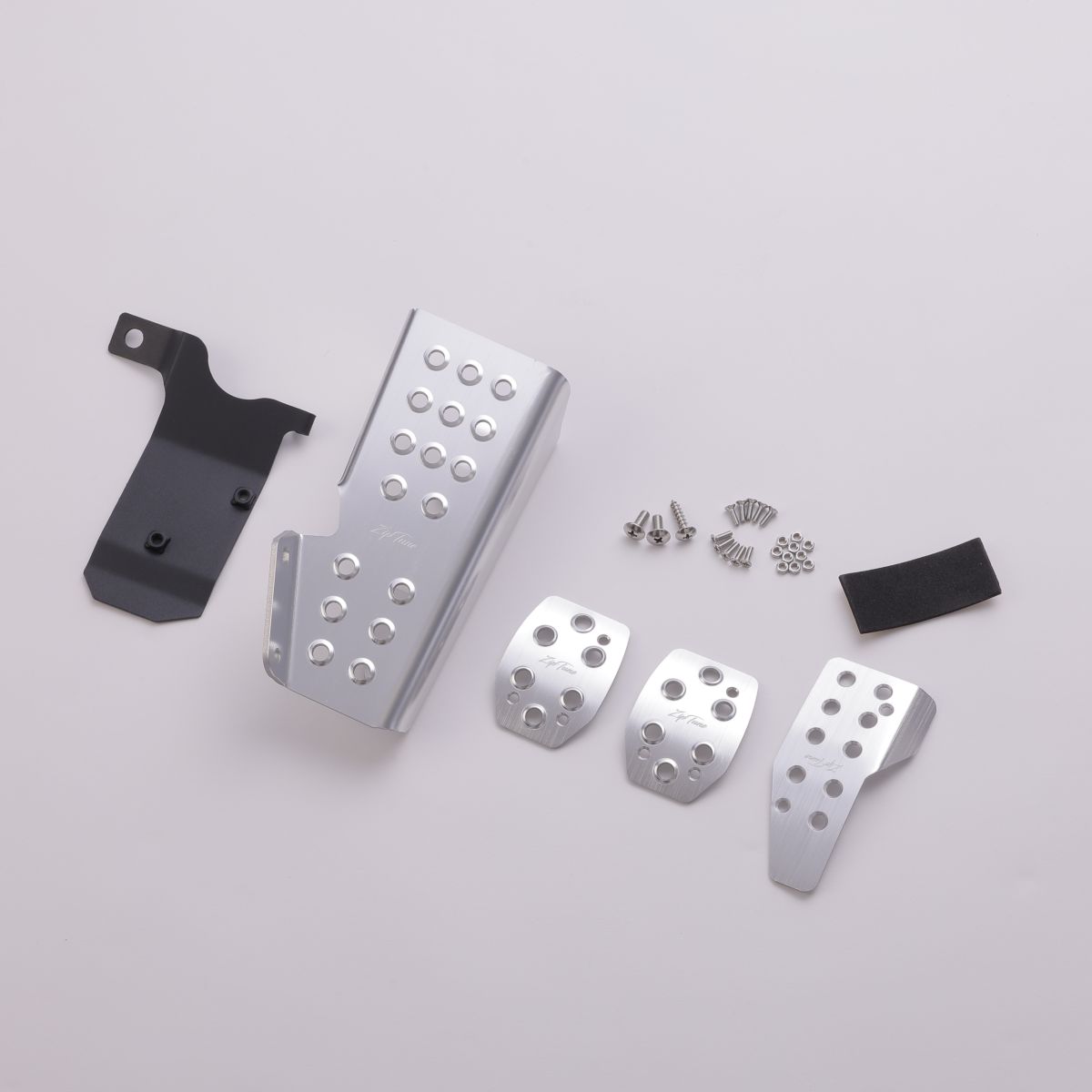 Rakuten - ZIPTUNE スズキ スイフトスポーツ ZC33S スイフト アクセル ブレーキ ペダル MT車 ペダルカバー アルミニウム