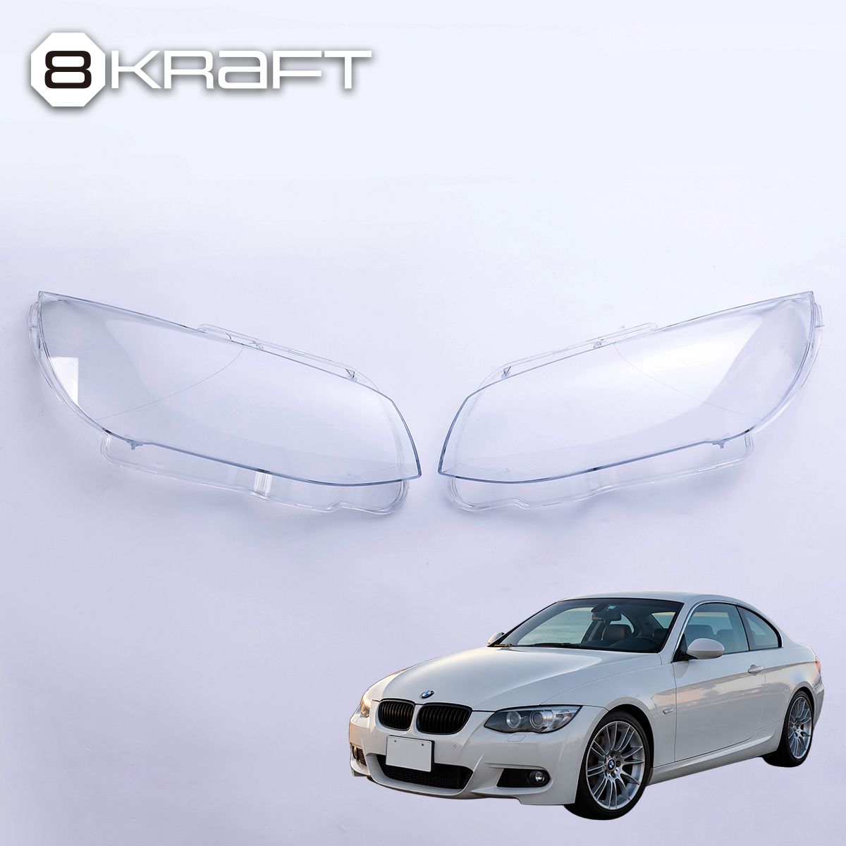 Rakuten - 8KRAFT エイトクラフト ヘッドライト リペアレンズ BMW 3シリーズ E92 E93 2010-2014