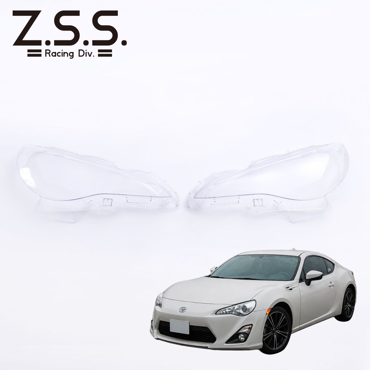 楽天市場】BRZ（ヘッドライトカバー・アイライン｜外装・エアロパーツ