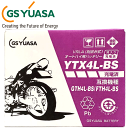 バイク用バッテリー/2輪用バッテリー YTX4L-BS GSユアサ 2輪車 液入り充電済 バイクバッテリー 互換:GTH4L-BS、FTH4L-BS