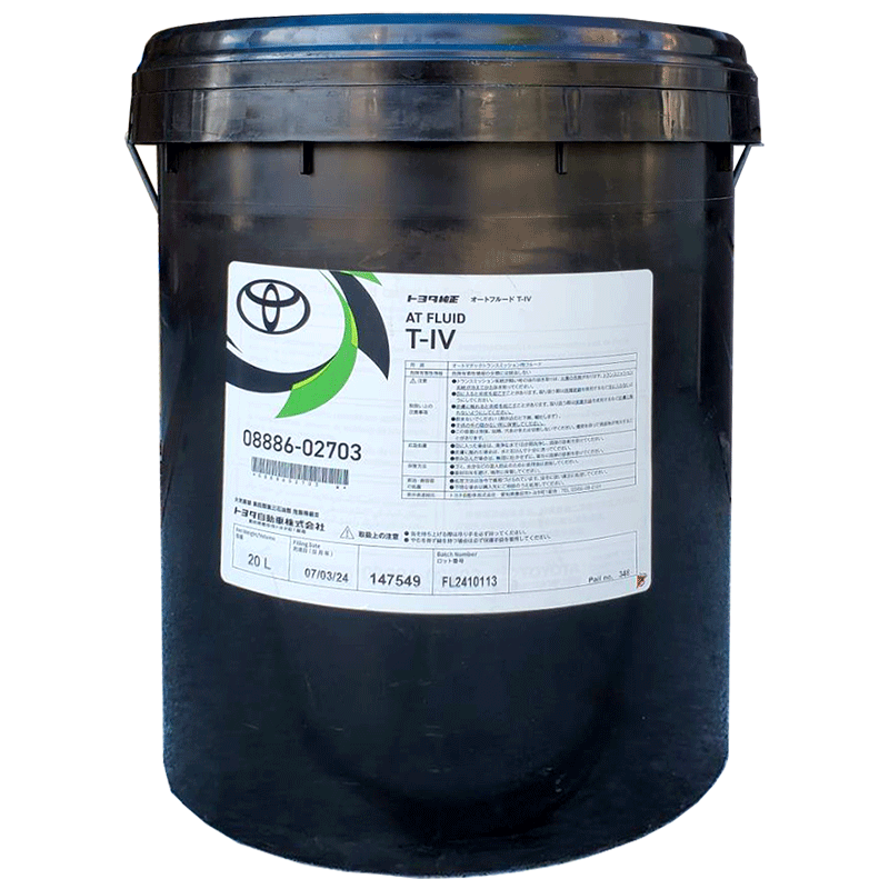 トヨタ純正 ATFオイル オートフルードタイプT-IV 20L スリップ制御オートマチック・トランスミッション..