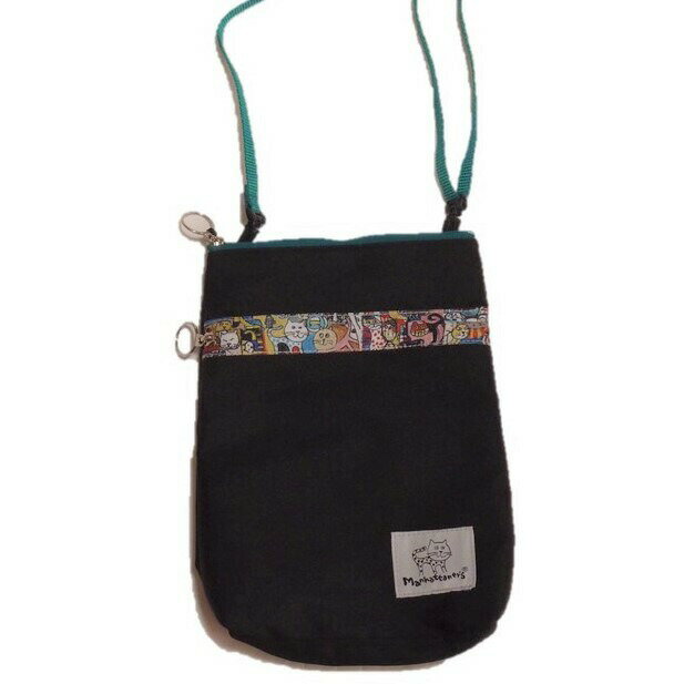 Manhattaner's　マンハッタナーズ　ポーチ　プリファ ポーチE「からくり模様」