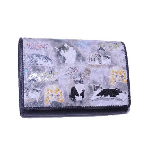 和マンハッタナーズ 2つ折り財布「鈍色映え」(4)