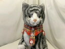 猫のお洋服「ボタンシャツ ジュディちゃん（レッド）( ♪」キャットウェア猫服コスプレ中級者