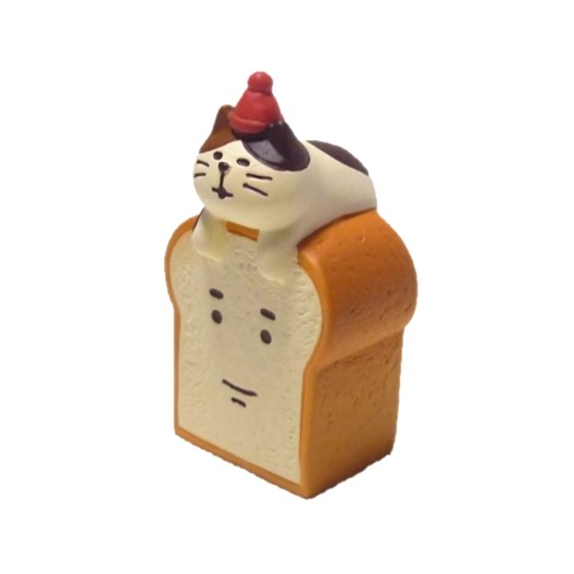 猫と食パンさん　デコレ concombre