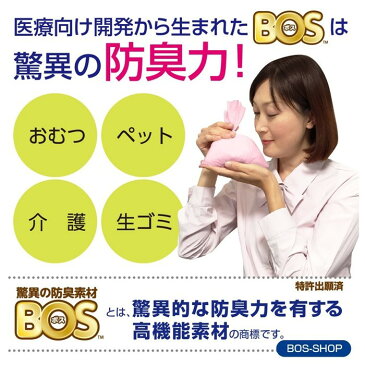 うんちが臭わない袋 BOS ボス ペット用 SS サイズ 20枚入 防臭袋 犬用 犬 トイレ マット ブルー